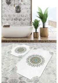 Biele kúpeľňové predložky v súprave 2 ks 60x100 cm – Mila Home