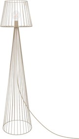 Stojacia drôtená industriálna lampa K-5817 Livia