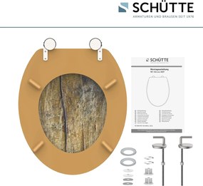 Eisl Sanitär WC sedadlo MDF Solid Wood 80024