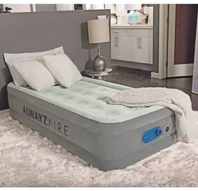 Bestway Nafukovacia posteľ AlwayzAire pre 1 osobu 191x97x46 cm sivá