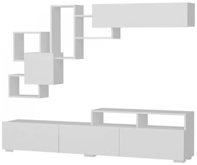 Obývacia stena Elit 210 cm biela