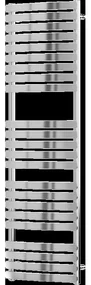 Mexen Bachus kúpeľňový radiátor 1600 x 500 mm, 679 W, chróm- W109-1600-500-00-01