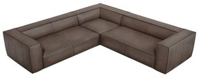Hnedá kožená rohová pohovka (variabilná) Madame - Windsor &amp; Co Sofas