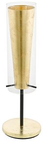 Eglo 97654 - Stolná lampa PINTO GOLD 1xE27/60W/230V