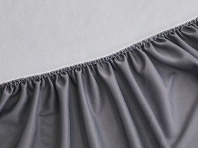 XPOSE® Froté chránič matraca Exclusive - sivý 90x200 cm