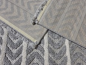 DC Koberec Milano 026 sivá krémová Rozmer: 60×100 cm