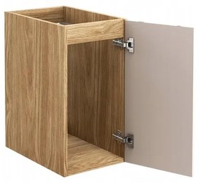 Závěsná skříňka pod umyvadlo Luxor Beige s deskou 120 cm béžová/dub olejovaný