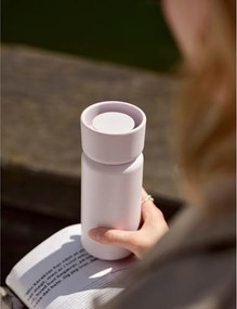 Svetloružový termo hrnček z nehrdzavejúcej ocele 400 ml Singles – Zone