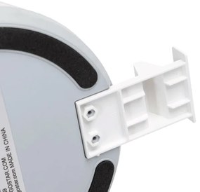 Aigostar - LED Stmievateľná stolná lampa so zásuvkami a USB LED/4,6W/230V biela