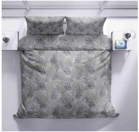 Krepové obliečky FLOERIUM sivé Rozmer obliečky: 70 x 90 cm | 140 x 200 cm