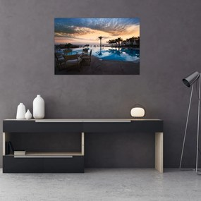 Obraz - Resort pri mori (90x60 cm)