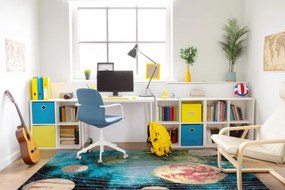 Detský koberec Agnella Funky Top slnko smaragdový