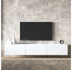 TV stolík/skrinka Franc 8 (biela). Vlastná spoľahlivá doprava až k Vám domov. 1107876