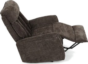 Polohovacie kreslo hnedé, elektrické TV-H9727 BR2