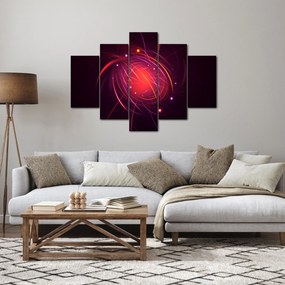 Moderný obraz abstrakcie (150x105 cm)