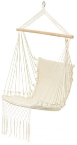 Závesné hojdacie kreslo - Brazílska hojdačka, White