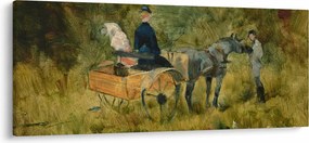 Obraz - Henri de Toulouse-Lautrec, The Trap, reprodukcia (120x50 cm)