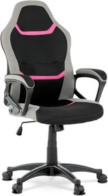 Detská otočná stolička ružová KA-L611 PINK
