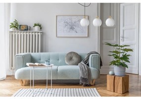 Závesné svietidlo Costa Spider, 3x biele sklenené tienidlo, b/g