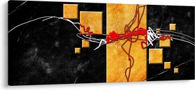 Abstraktný obraz - Tanečnice (120x50 cm)