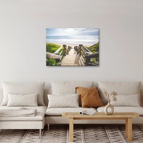Obraz - Vstup na pláž (70x50 cm)