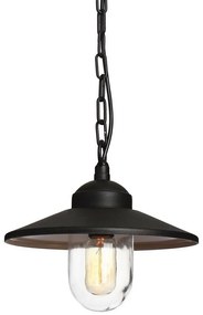 Elstead - Vonkajší luster na reťazi KLAMPENBORG 1xE27/60W/230V IP44