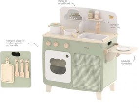 Veľká drevená kuchyňa PolarB – detská kuchynka s doplnkami