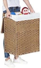 Kôš na bielizeň na kolieskach Delilah 60x46x33 cm
