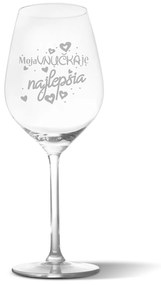 Sablio Pohár na víno Moja vnučka je najlepšia: 49 cl