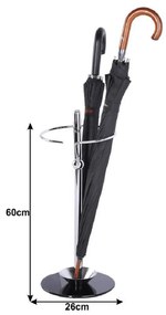 Tempo Kondela Stojan na dáždniky kov/sklo, OLDO