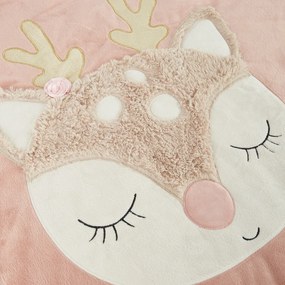 Bieco - Detská hracia deka - jelenček Ella