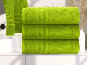 Osuška Comfort 70 x 140 cm svetlozelená, 100% bavlna