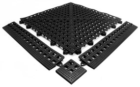 COBA Variabilné ohybné protiúnavové dlaždice, 0,3 x 0,3 m, 9 ks