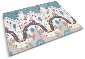 Vzdelávacia skladacia penová podložka 200 x 150 x 1 cm Nukido NK-341