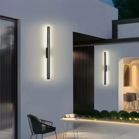 Brilagi - LED vonkajšie nástenné svietidlo LINEO LED/24W/230V 4000K IP65 čierne