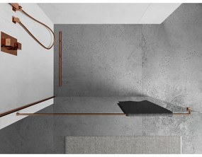 Mexen Mexen, držiak uterákov na stenu sprchovacieho kúta, medená matná, 800-06-65