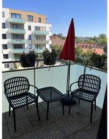 Doppler POLIKORO - balkónová plastová sedacia súprava