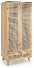 Šatníková skriňa Rustico, dub artisan