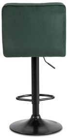 PROXIMA.store - Čalúnená barová stolička NERO FARBA: zelená