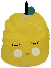 Žltý detský sedací vak Lemon - Little Nice Things