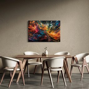 Obraz - Farebná abstrakcia II. (90x60 cm)
