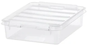 SmartStore Úložný box s bielymi klipmi Classic, 1 l, 1 l