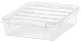 SmartStore Úložný box s bielymi klipmi Classic, 1 l, 1 l