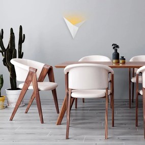 Biele nástenné svietidlo Bird – Opviq lights