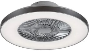 Rabalux - LED Stmievateľné stropné svietidlo s ventilátorom LED/40W/230V + DO