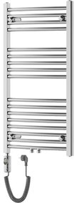 Mexen Ares, elektrické vykurovacie teleso 900 x 500 mm, 300 W, chrómová, W102-0900-500-2300-01