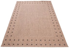 Koberec Floorlux 20329 Coffee / čierny