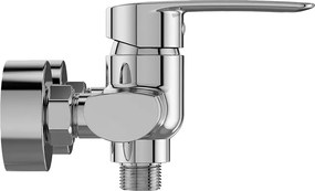 Mereo Pego, Sprchová nástenná batéria, 150 mm, bez príslušenstva, chróm, MER-CB60103P