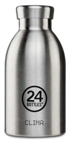 24Bottles Fľaša na vodu Clima 0,33l, steel