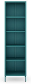 Knižnica do obývačky MARIO, 500 x 1800 x 350 mm, Modern: morská farba